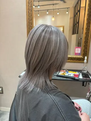 ミディアム カラー 🖤N゜JILLVA 🤍店長/川田 栞のヘアスタイル