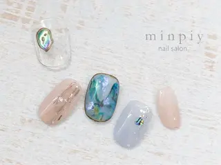 ネイル 𖡼 yumenoのネイルデザイン