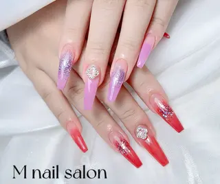 ネイル M🌷nail 長さだし専門店のネイルデザイン