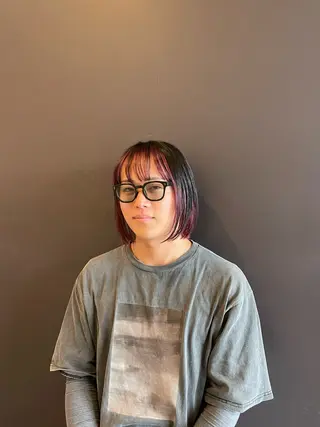 ミディアム カラー メンズ パーマ指名No.1 /Ryosuke.のヘアスタイル