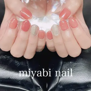 ネイル miyabi nail 桂川駅近くのネイルデザイン