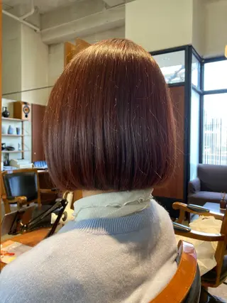 ミディアム カラー アンプリヴェ所属・香川 累のヘアスタイル