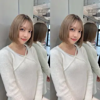 ミディアム ✨髪質改善特化✨副 店長椎葉信乃介のヘアスタイル