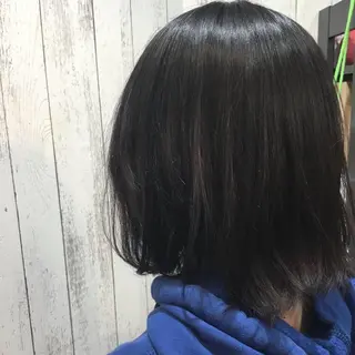 ミディアム カラー 金崎 新吾のヘアスタイル