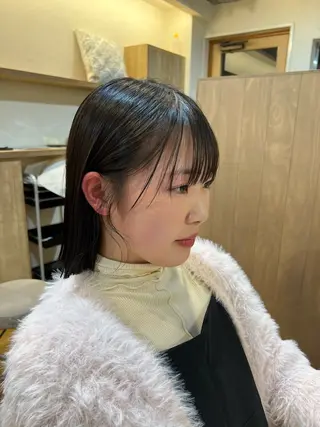 ショート 神戸ボブ✂️ ioe三宮/田 伸佳のヘアスタイル