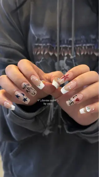 ネイル GRANDE大須 Cecil💜のネイルデザイン