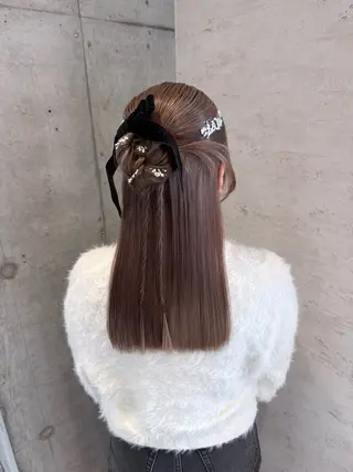 ヘアアレンジ 女性に人気♪ はやしほのかのヘアスタイル