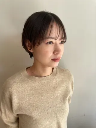 ショート oggi西新所属・ゆい/メンズカット/ ショート/レイヤーのヘアスタイル