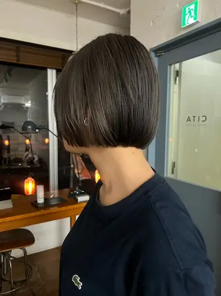 ショート cita所属・【CITA】 竹田 南生のヘアスタイル