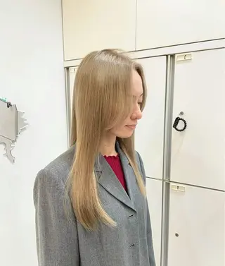 ロング カラー nanaka :のヘアスタイル