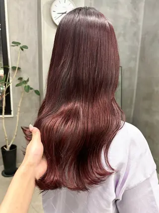 ロング カラー 村田 春歌のヘアスタイル