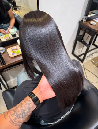 ロング 心斎橋/海外レイヤー 募集中三好玲奈のヘアスタイル