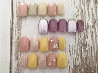 ショート ネイル ネイルサロン shikiのネイルデザイン