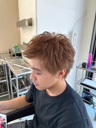 ショート カラー メンズ 新井優馬/再現性◎・ 似合わせ重視のヘアスタイル