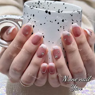 ネイル 長いだし/スカルプ/ パラシェルN.oneのネイルデザイン