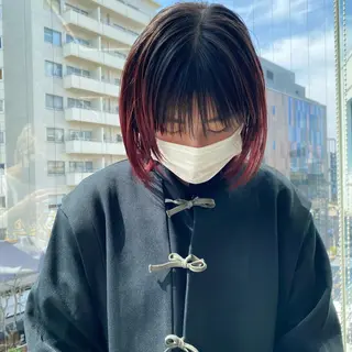 ミディアム yiye 青山所属・無料カットモデル募集 🌱ひょうがのヘアスタイル