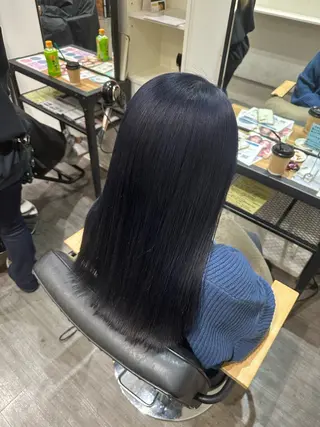 セミロング カラー 艶髪レイヤー上田 紗也🇰🇷💗のヘアスタイル