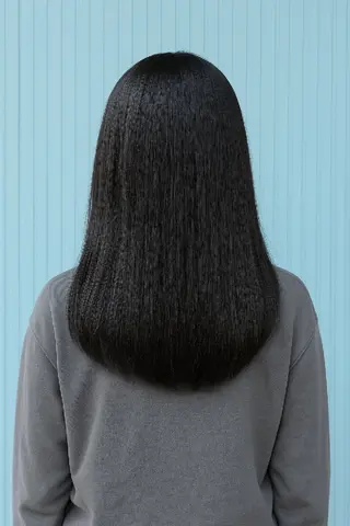 ロング 髪質改善＆白髪ぼかし カラー♡店長みやけ♡のヘアスタイル