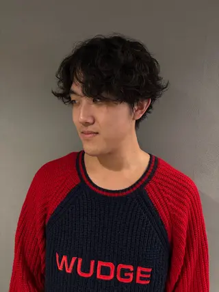パーマ メンズ fujita neneのヘアスタイル