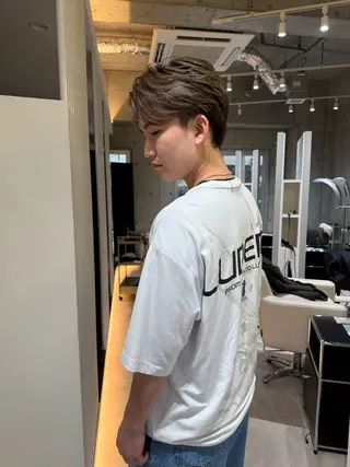 ショート メンズ/パーマ 代表　岡　大斗のヘアスタイル