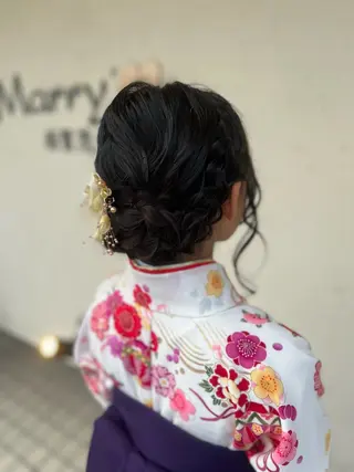 ヘアアレンジ Marry's  下鴨　　マリィズシモガモ所属・坂井 さやかのヘアスタイル