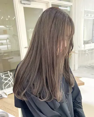 ロング カラー Parve  Mix 🫧梶川虹のヘアスタイル