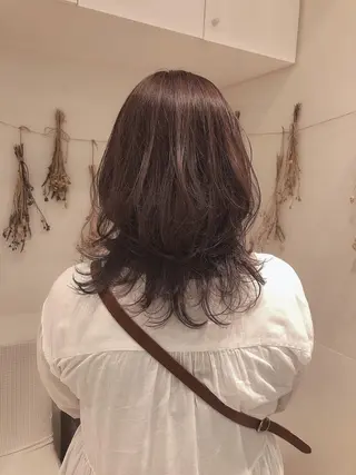 ミディアム カラー はだゆうき @hadadan08のヘアスタイル