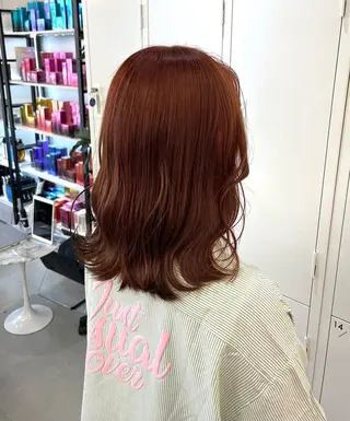 ミディアム カラー 神原 茉依🩰🪩のヘアスタイル