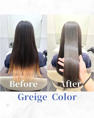 ロング カラー 【レイヤー/韓国風 /髪質改善】RINのヘアスタイル