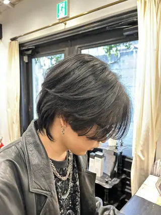 ミディアム メンズ 韓国メンズヘア/ ダウンパーマ/歩夢のヘアスタイル