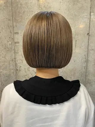 ショート 透明感🫧半個室 yukaのヘアスタイル