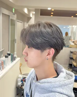 ショート カラー メンズ 【東北メンズヘア1 位受賞🥇】本間祐太のヘアスタイル