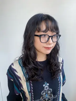 🌀ボブ／ミディアム パーマ🌀ayaのヘアスタイル