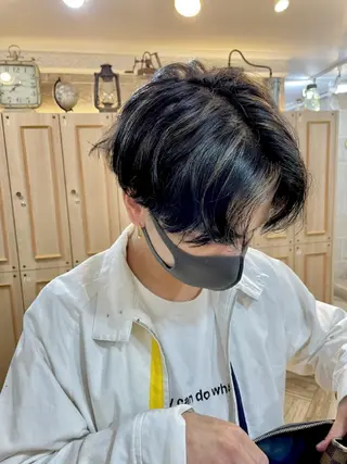 ショート カラー 髪質改善/ブリーチ 田代 龍我のヘアスタイル