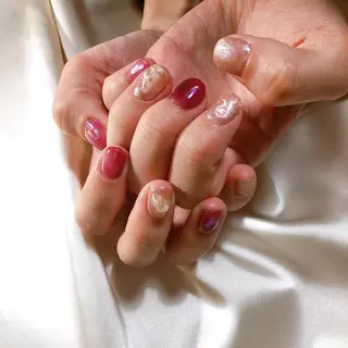 ネイル nailsalon　hue所属・小山 羽奈のネイルデザイン