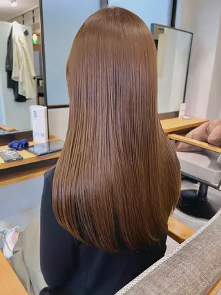 ロング カラー 🌿ダブルカラー/ 明大前/中村渓太のヘアスタイル