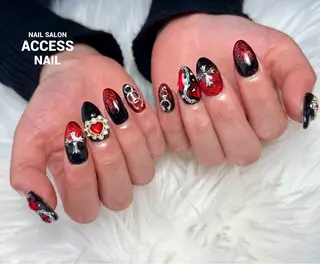 ネイル access nailのネイルデザイン