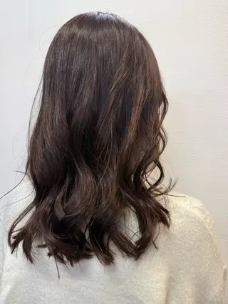 セミロング 艶カラー🕊️ ✴︎Yukari✴︎のヘアスタイル