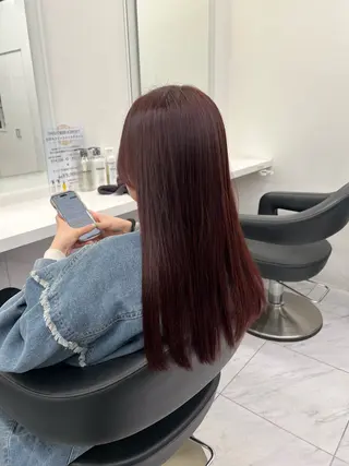 ロング カラー 韓国レイヤーカット /REIのヘアスタイル