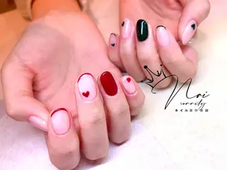 ネイル 長さだし専門店 M2 rikaのネイルデザイン