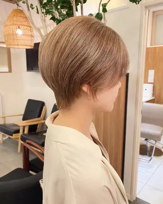ショート TYCHE GINZA所属・🍃服部 雅哉🍃銀座◎のヘアスタイル