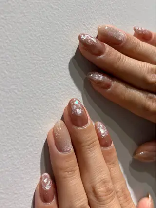 ネイル kanell（カネル）/所属・kanell⭐︎ ニュアンスネイルのネイルデザイン