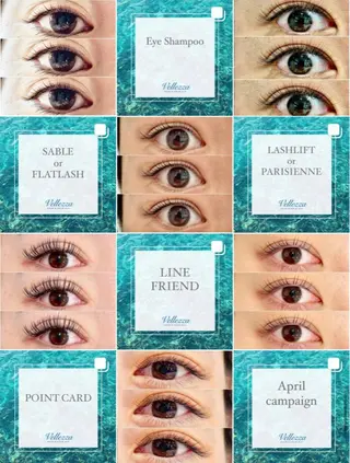 マツエク・マツパ Vellezza🦋 Kasumiのマツエク・マツパデザイン