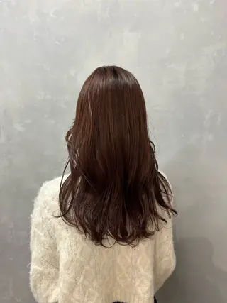 セミロング カラー Elilume所属・瀧澤 美月のヘアスタイル