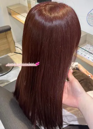ロング カラー 田中 もも🍑のヘアスタイル