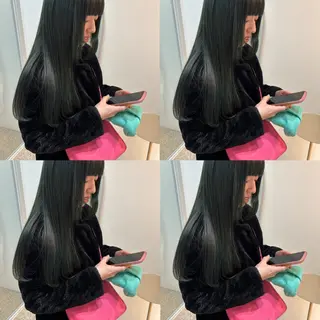 ロング Zina‎ 🤍 AYAのヘアスタイル
