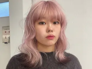 セミロング カラー 🪅ブリーチカラー 🪅琉羽Ruuのヘアスタイル