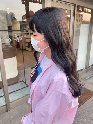 ロング カラー 高橋 みく/ minim 暖色のヘアスタイル