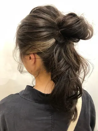 ヘアアレンジ 女性に人気♪ はやしほのかのヘアスタイル