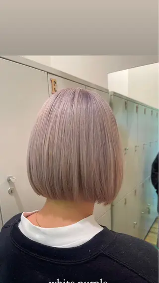 ミディアム エクステ/ハイトーン /レイヤーカットのヘアスタイル